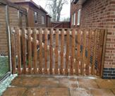 8ft wide x 4ft high Morticed and Tenoned Gate - Front